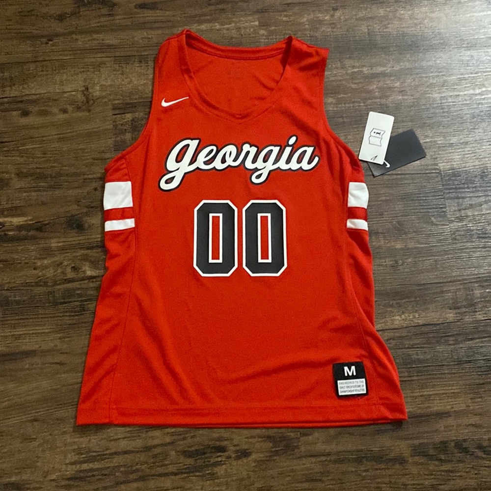 Women’s Nike, NCAA Georgia Bulldogs basketball jersey